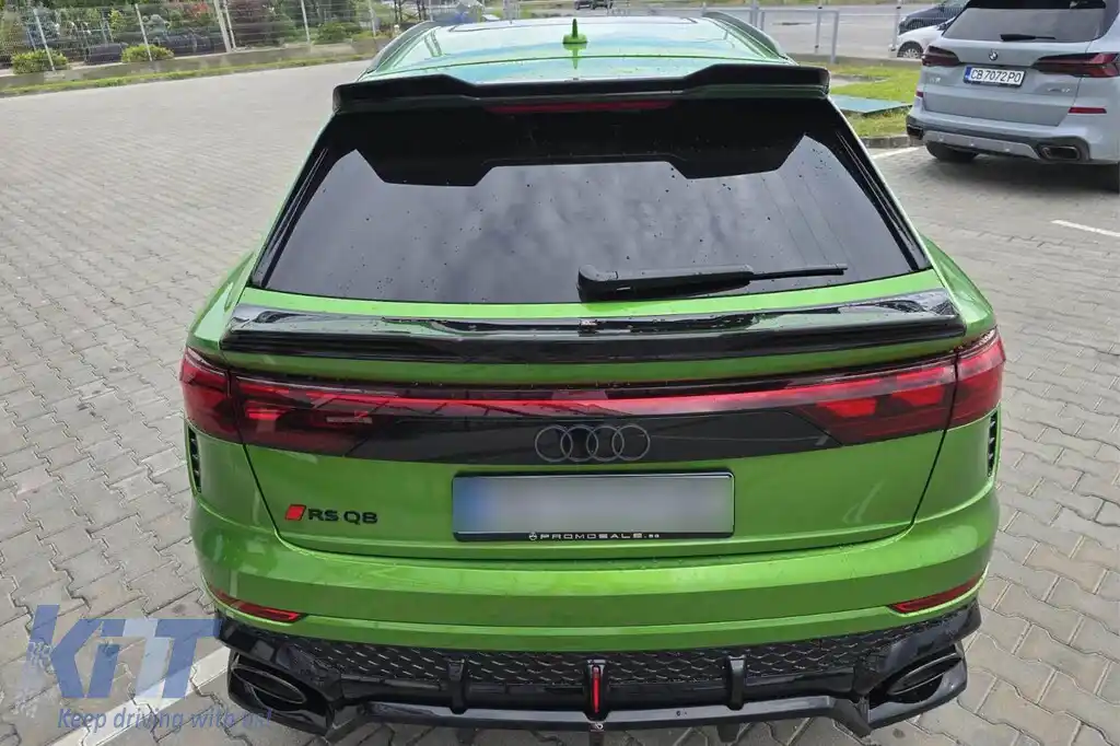 Spoiler Maxton Design pentru acoperișul Audi RSQ8 după 2019, lac negru-image-6235842