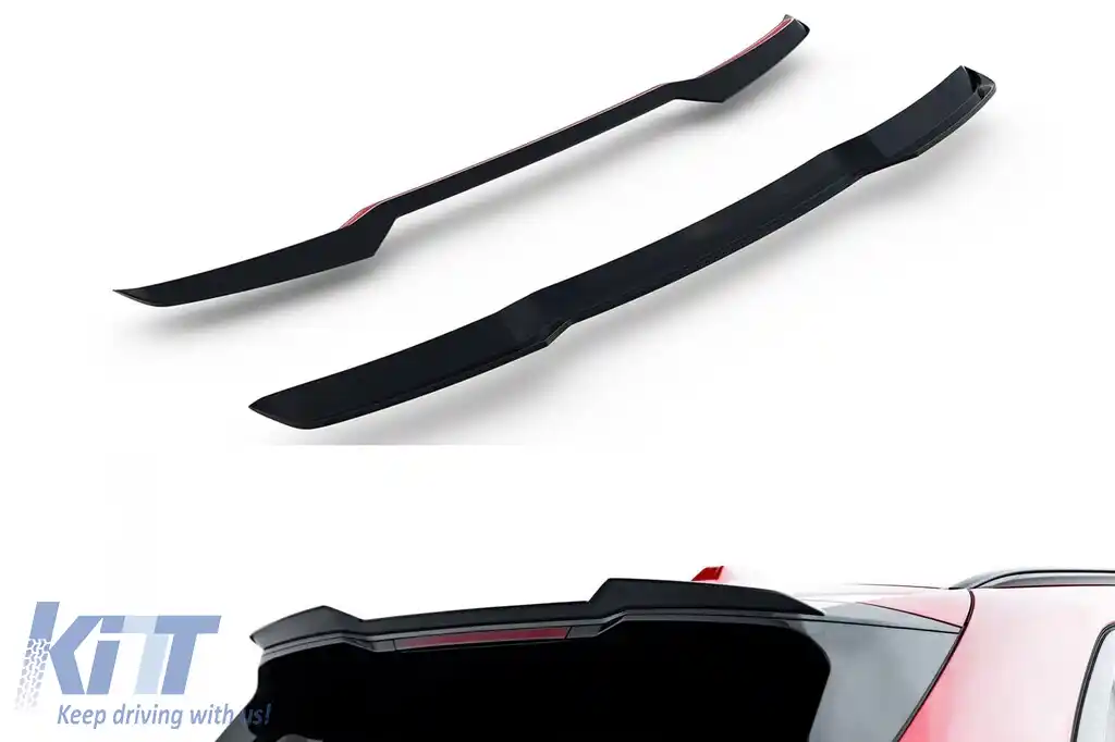 Spoiler Maxton Design pentru acoperișul BMW X3 G45 cu pachet M după 2024, lac negru