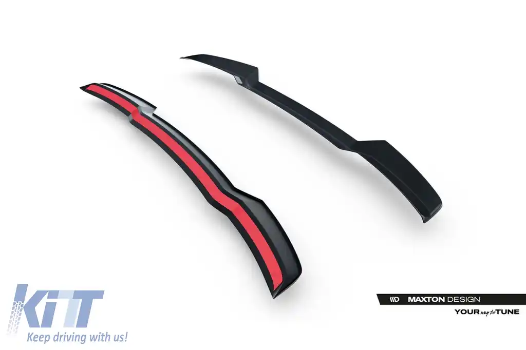 Spoiler Maxton Design pentru acoperișul BMW X3 G45 cu pachet M după 2024, lac negru-image-6144092