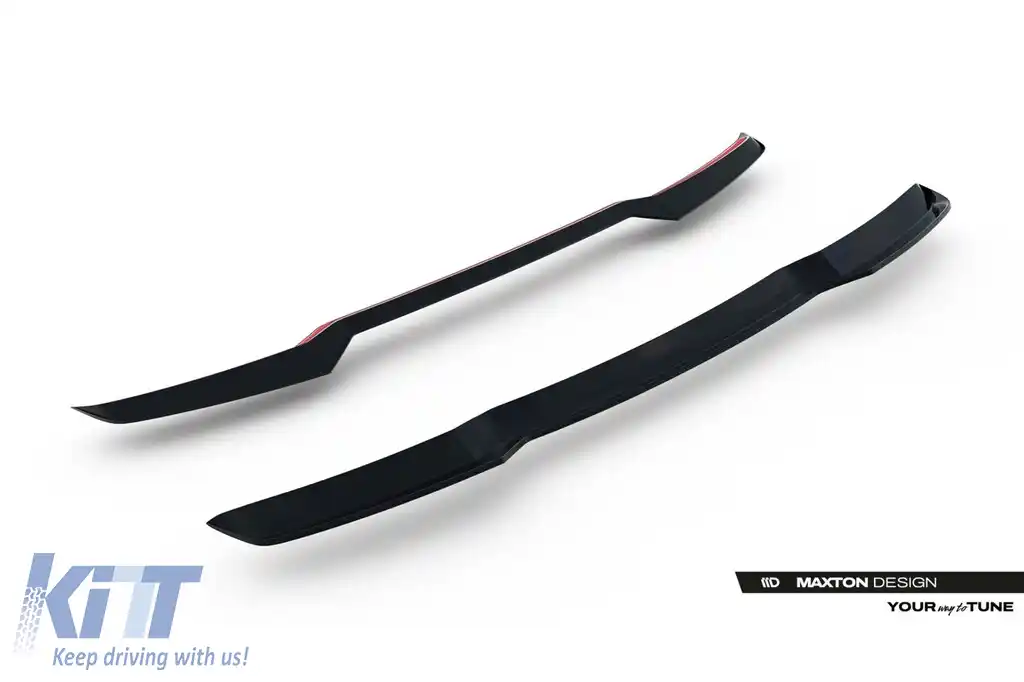 Spoiler Maxton Design pentru acoperișul BMW X3 G45 cu pachet M după 2024, lac negru-image-6144093