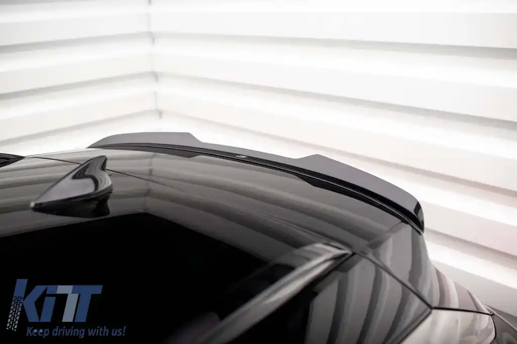 Spoiler Maxton Design pentru acoperișul Hyundai Tucson 2020-2024, lac negru-image-6147827