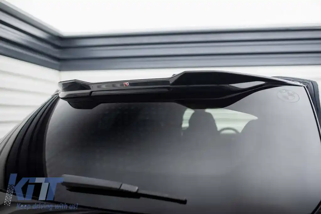 Spoiler Maxton Design potrivit pentru acoperișul BMW XM G09 după 2022, lac negru-image-6236444