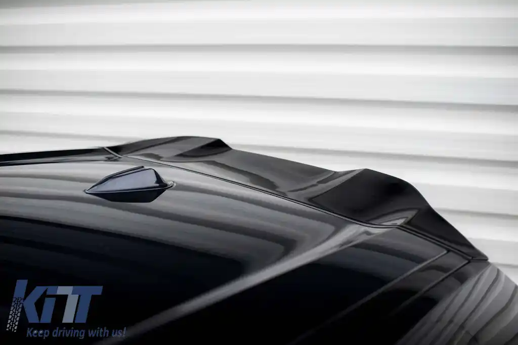 Spoiler Maxton Design potrivit pentru acoperișul BMW XM G09 după 2022, lac negru-image-6236445
