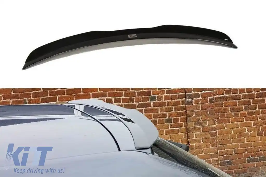 Spoiler Maxton Design potrivit pentru Audi A3 8P 2003-2012, lac negru