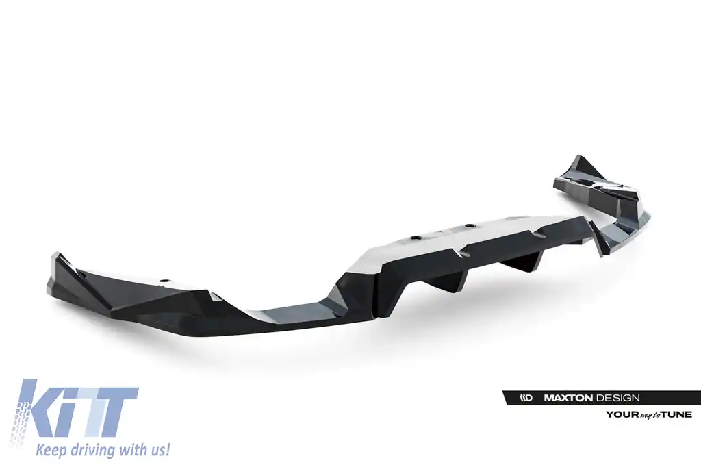 Spoiler Maxton Design potrivit pentru bara din spate a BMW X2 M pachet U10 după 2023, lac negru-image-6236278