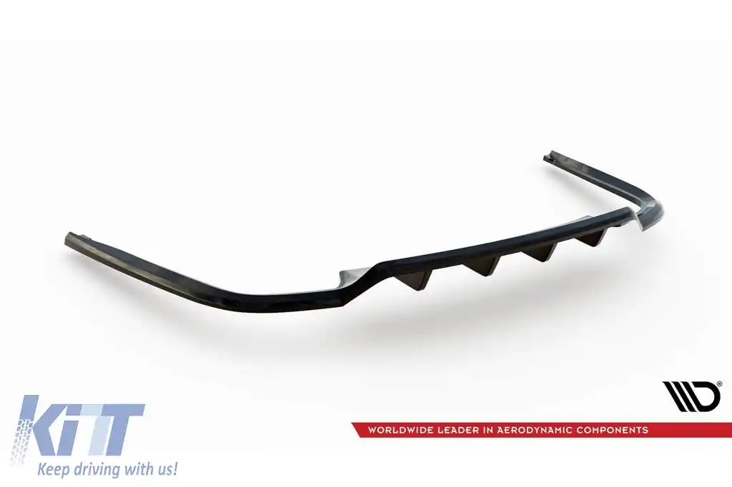 Spoiler Maxton Design potrivit pentru bara spate a Audi A8 D5 2017-2021, lac negru-image-6140255