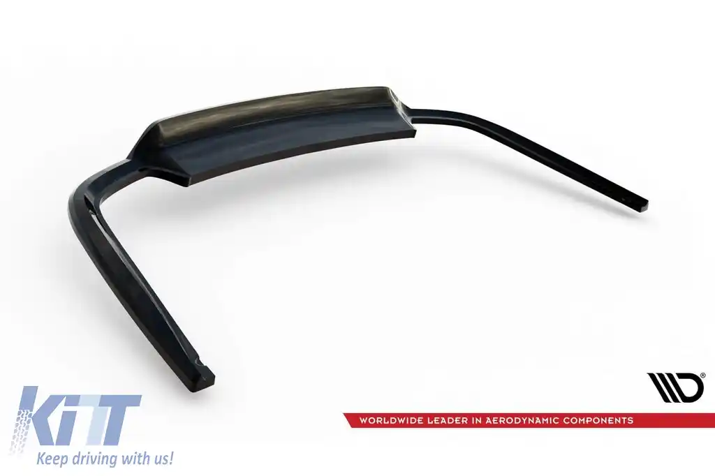 Spoiler Maxton Design potrivit pentru bara spate a Audi A8 D5 2017-2021, lac negru-image-6140256