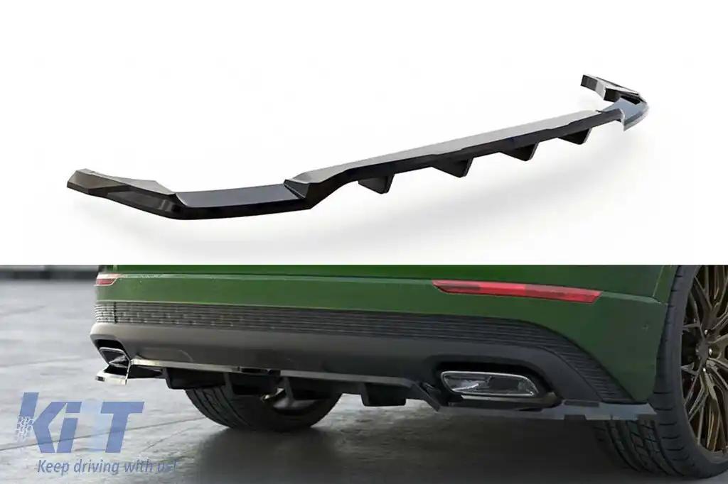 image-60-Spoiler Maxton Design potrivit pentru bara spate a Audi Q8 după 2023, lac negru