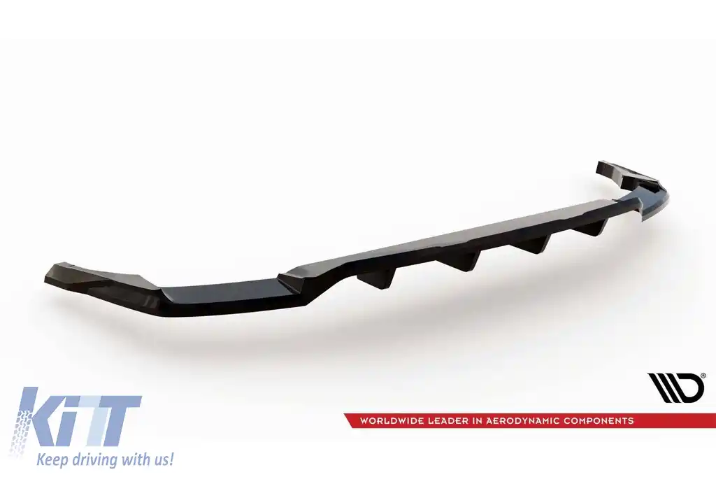 Spoiler Maxton Design potrivit pentru bara spate a Audi Q8 după 2023, lac negru-image-6140306