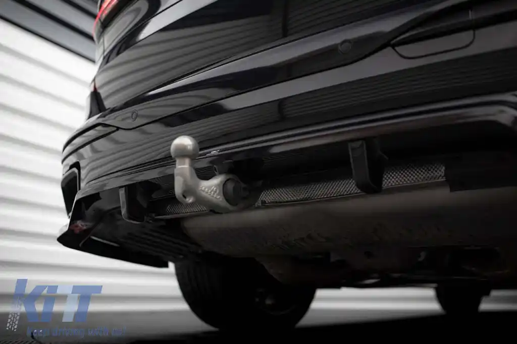 Spoiler Maxton Design potrivit pentru bara spate a BMW X7 G07 cu pachet M după 2022, lac negru-image-6144271