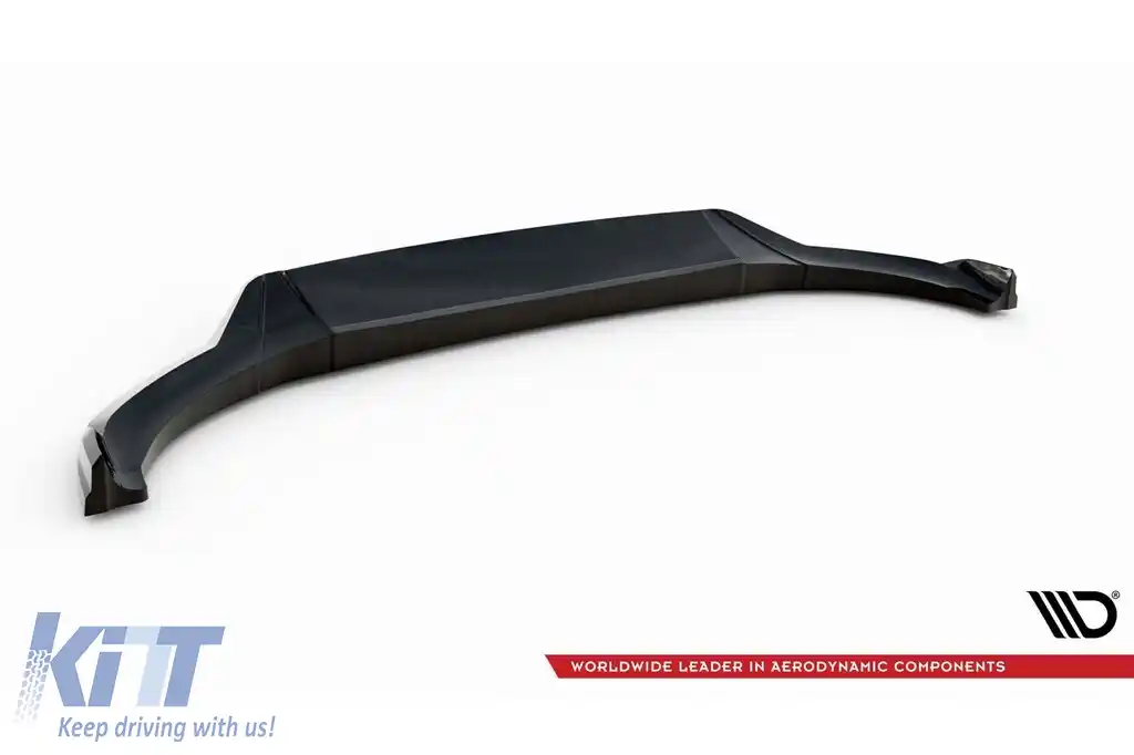 Spoiler Maxton Design potrivit pentru bara frontală a BMW X3 cu pachet M G01 după 2021, lac negru-image-6144026