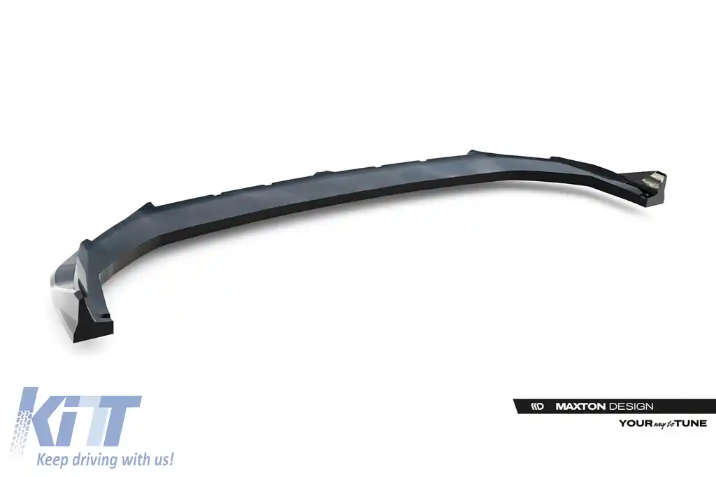 Spoiler Maxton Design potrivit pentru bara frontală a BMW X2 U10 cu pachet M după 2023, lac negru-image-6236271