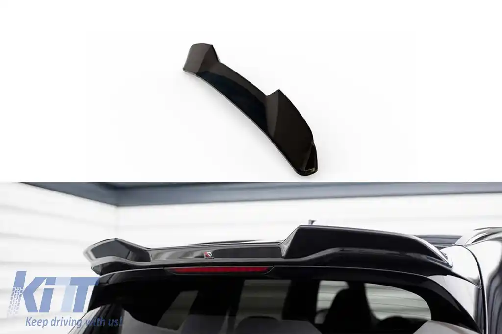 Spoiler Maxton Design potrivit pentru BMW X3 M F97 pe acoperiș după 2021, lac negru