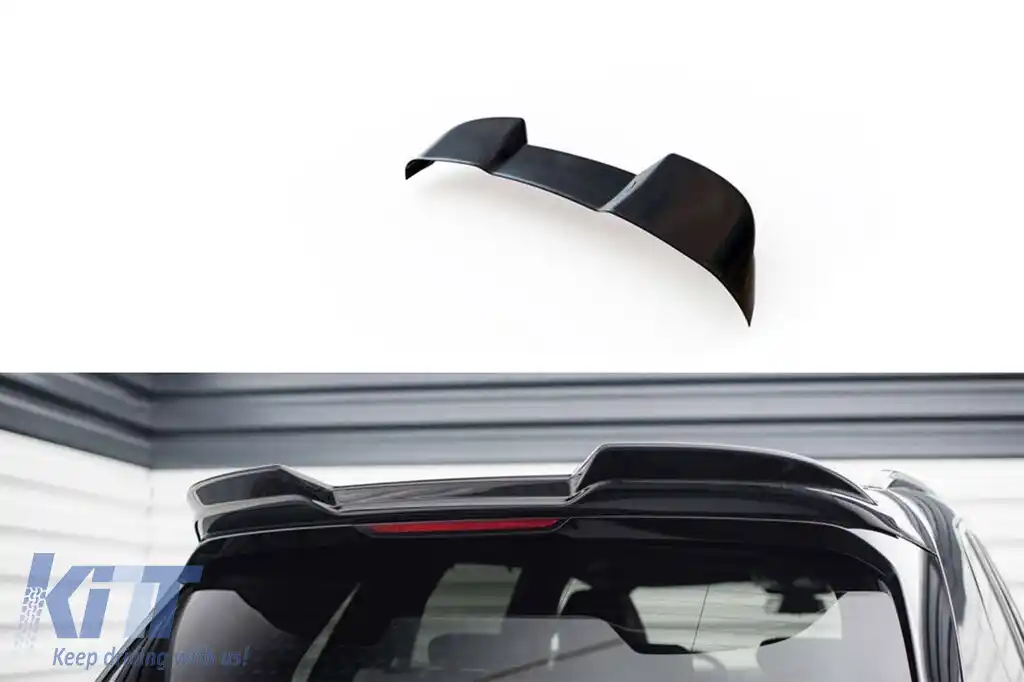 Spoiler Maxton Design potrivit pentru BMW X5 M F95 după 2023, lac negru
