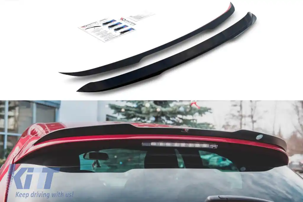 Spoiler Maxton Design potrivit pentru Citroen DS4 2011-2015, lac negru
