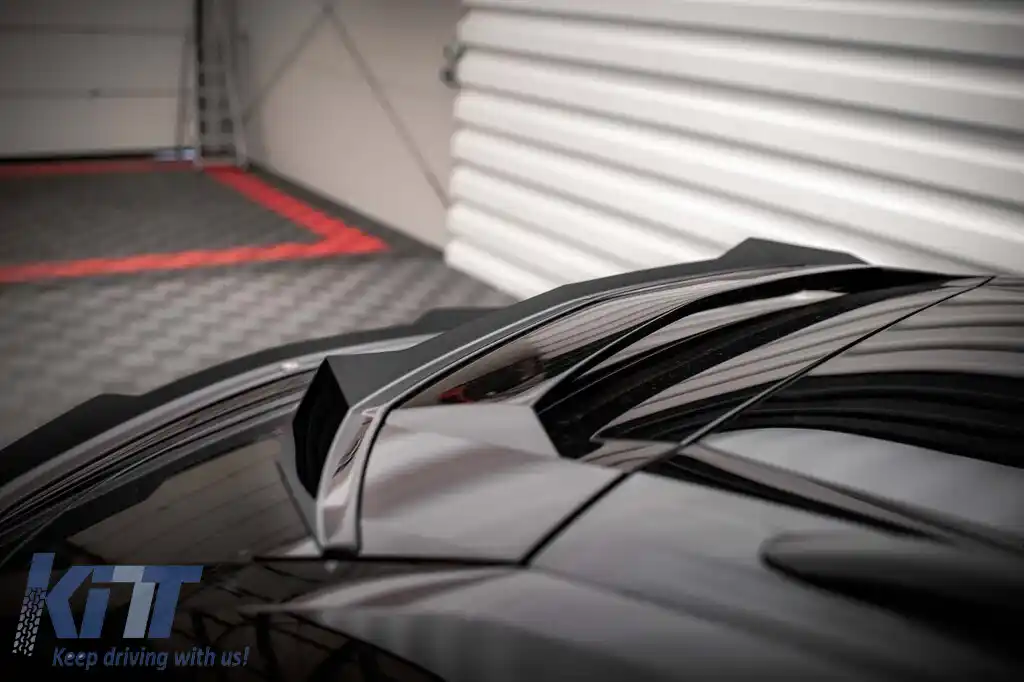 Spoiler Maxton Design potrivit pentru Lamborghini Urus MK1 după 2018, lac negru-image-6237693