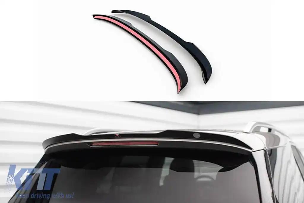 Spoiler Maxton Design potrivit pentru Mercedes GLE SUV A Design-LINE W167 2019-2023, lac negru