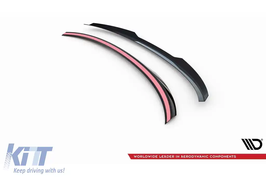 Spoiler Maxton Design potrivit pentru portbagajul BMW i4 G26 cu pachet M după 2021, lac negru-image-6143948