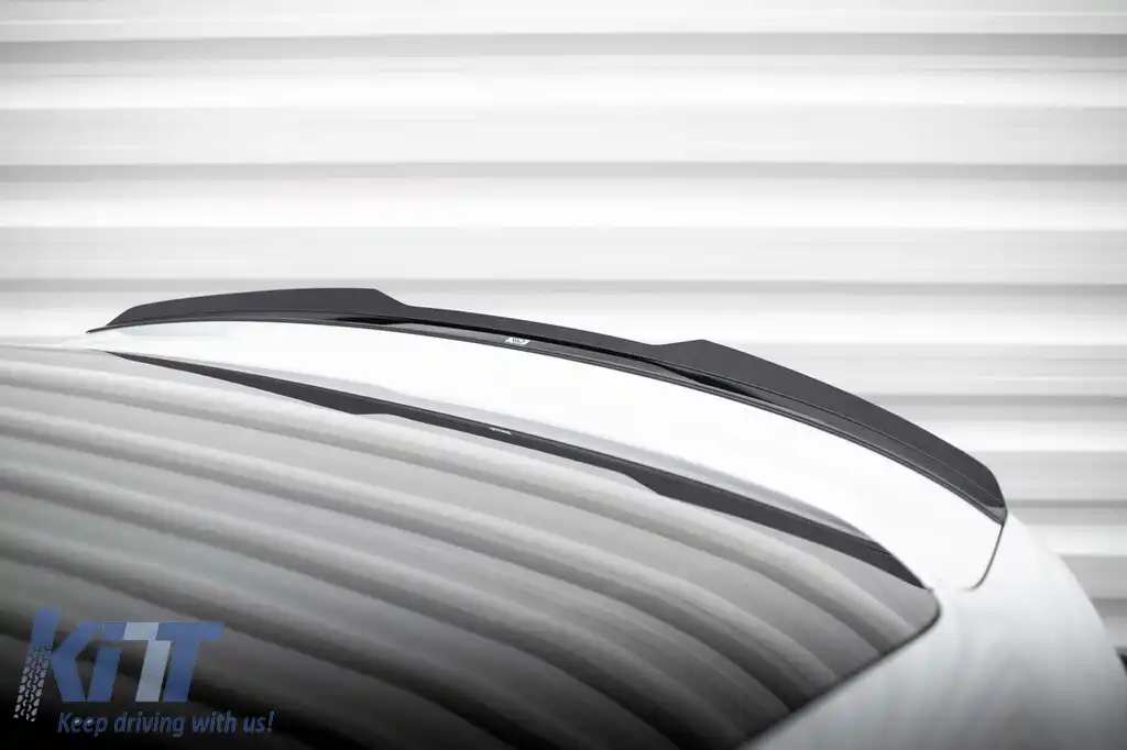 Spoiler Maxton Design potrivit pentru portbagajul BMW i4 G26 cu pachet M după 2021, lac negru-image-6143951