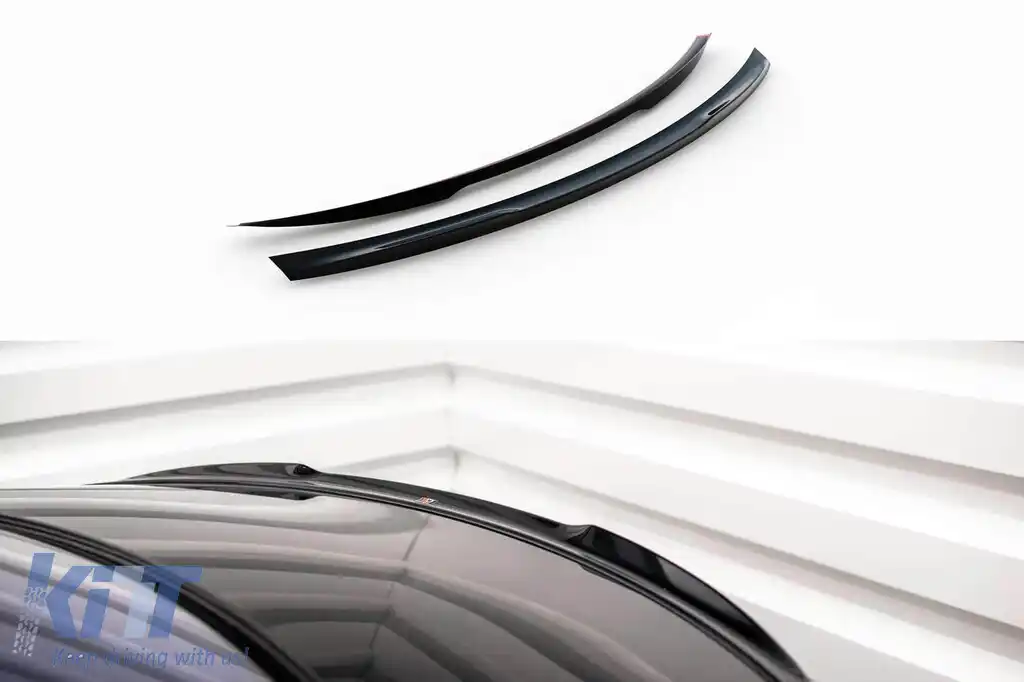 Spoiler Maxton Design potrivit pentru portbagajul Mercedes S-Class A Design-Line W223 după 2020, lac negru