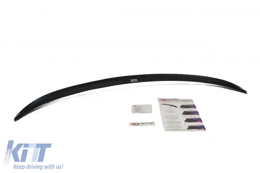 Spoiler Maxton Design tip M Technik potrivit pentru portbagajul BMW X6 F16 după 2014, lac negru