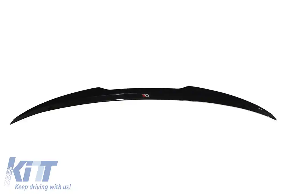 Spoiler Maxton Design tip S-Line potrivit pentru Audi A5 F5 Sportback după 2016, lac negru