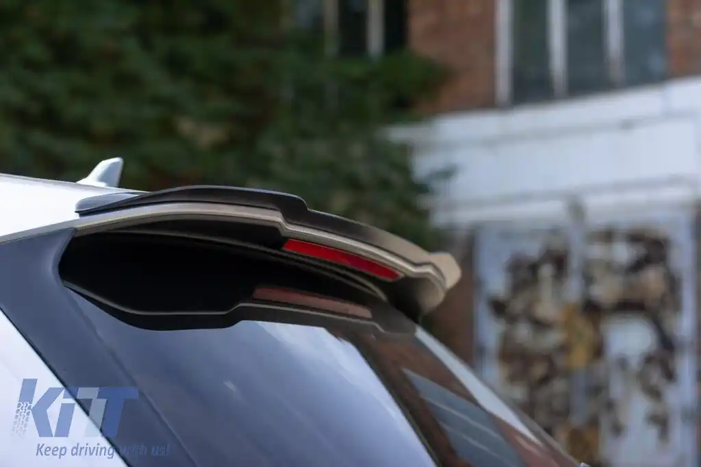 Spoiler Maxton Design tip S-Line, potrivit pentru portbagajul Audi Q5 după 2017, lac negru-image-6235931