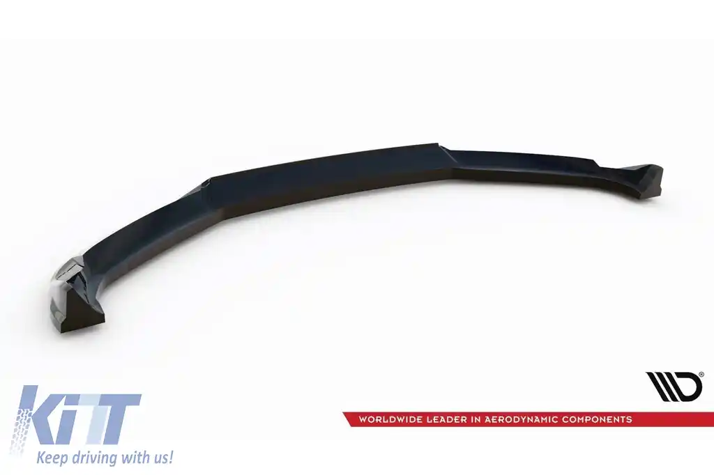 Spoiler Maxton Design versiunea 1 potrivit pentru bara frontală a BMW XM G09 după 2022, lac negru-image-6236448