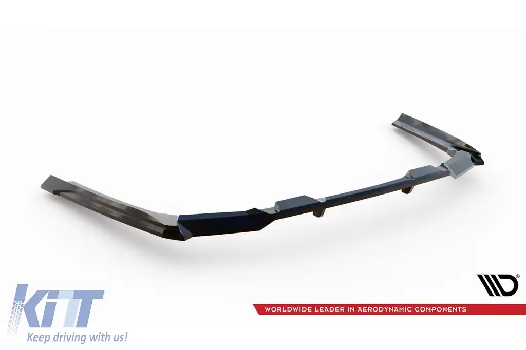 Spoiler Maxton Design versiunea 2 potrivit pentru bara de protecție M spate la BMW Seria 5 G60 după 2023, lac negru-image-6143850