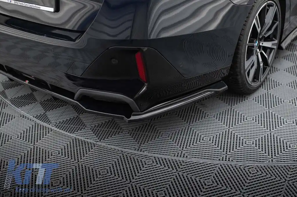 Spoiler Maxton Design versiunea 2 potrivit pentru bara de protecție M spate la BMW Seria 5 G60 după 2023, lac negru-image-6143854