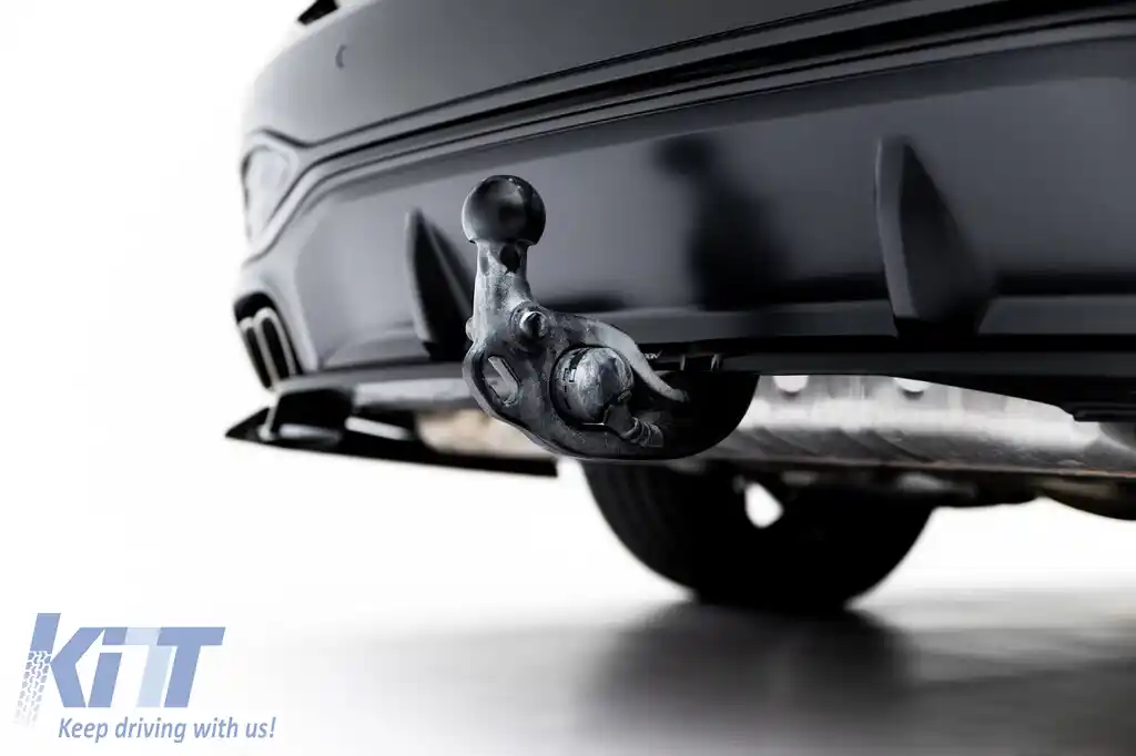 Spoiler Maxton Design versiunea 2 potrivit pentru bara de protecție frontală S-line a Audi A6 S-Line C9 Avant după 2025, lac negru-image-6235620