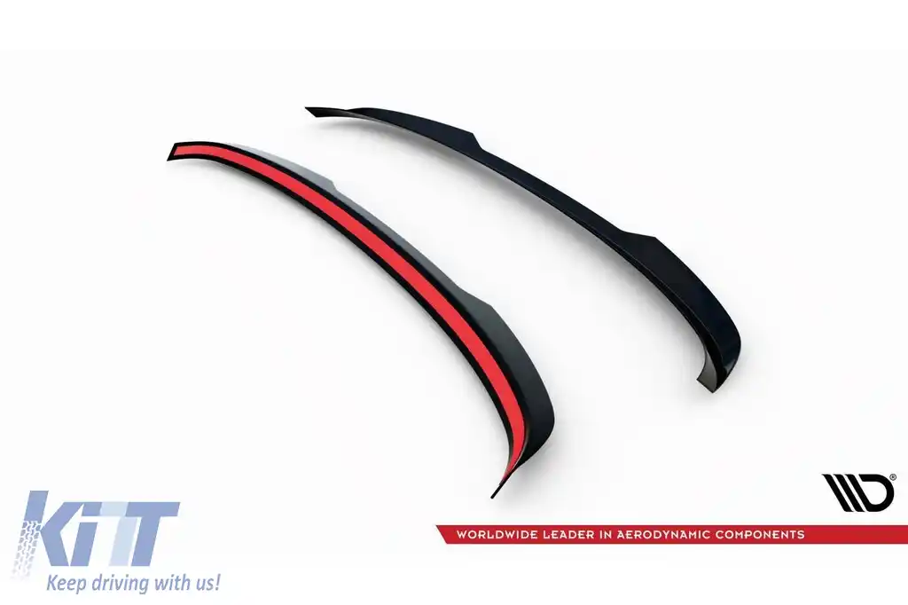 Spoiler Maxton Design versiunea 2 potrivit pentru BMW Seria 5 G31 Touring după 2017, lac negru-image-6236184