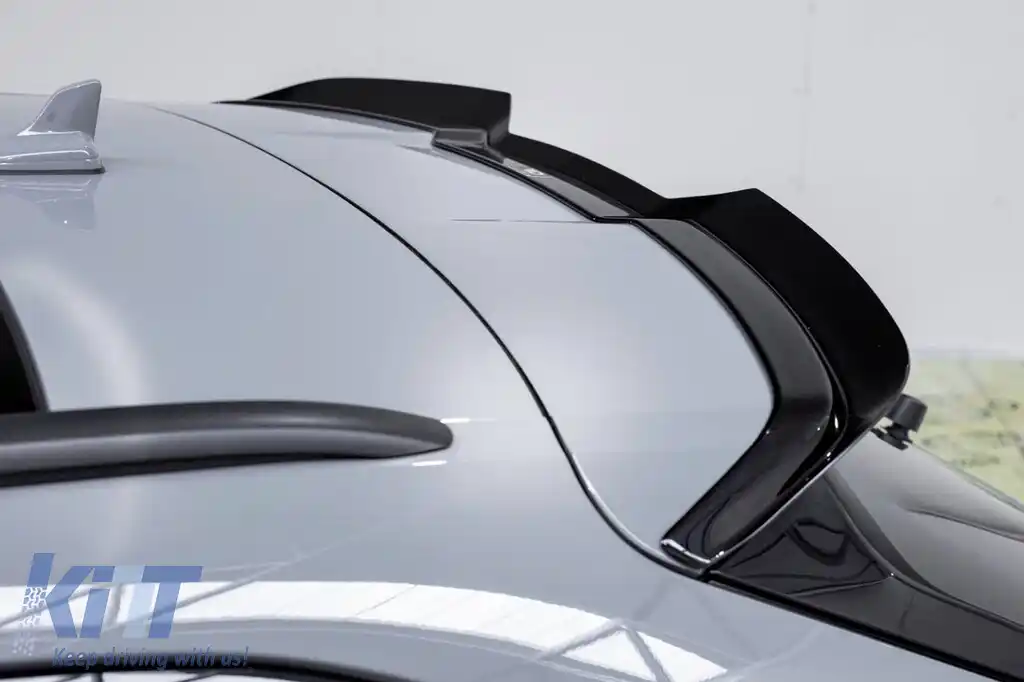 Spoiler Maxton Design versiunea 2 tip RS6 potrivit pentru Audi RS6 C8 portbagaj după 2019, lac negru-image-6235792