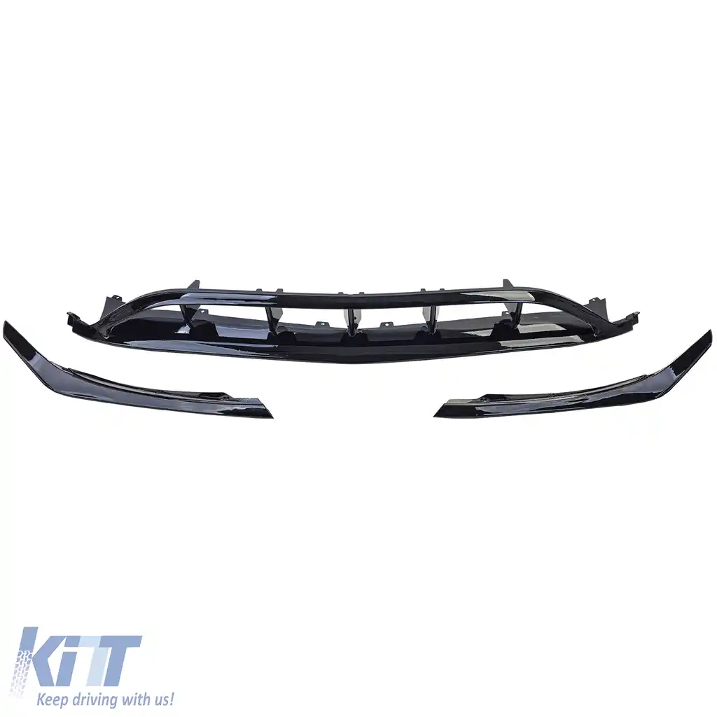 Spoiler pentru bara de protecție frontală, kit aerodinamic, flapsuri, splitter potrivit pentru Mercedes A W176 15-18-image-6199889