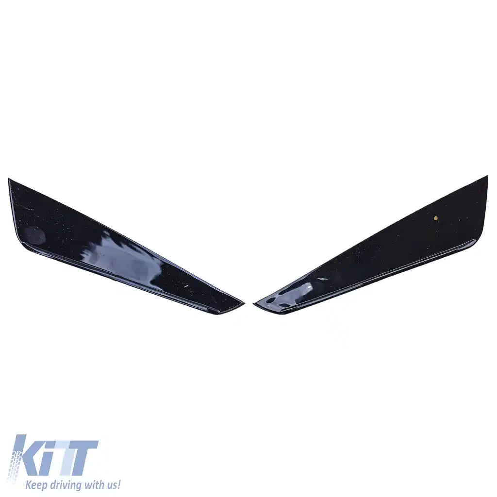 Spoiler pentru bara de protecție frontală, kit aerodinamic, flapsuri, splitter potrivit pentru Mercedes A W176 15-18-image-6199891