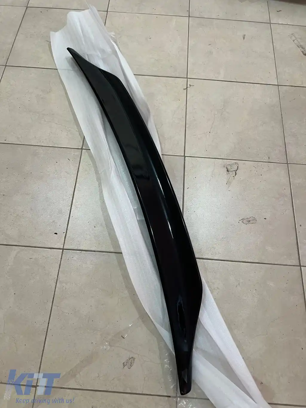 Spoiler pentru portbagaj potrivit pentru A5 B8 Piano Black ABS / 2009-2016 (Coupé)-image-6260866