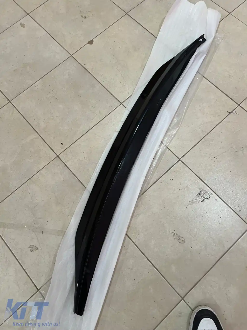 Spoiler pentru portbagaj potrivit pentru A5 B8 Piano Black ABS / 2009-2016 (Coupé)-image-6260867