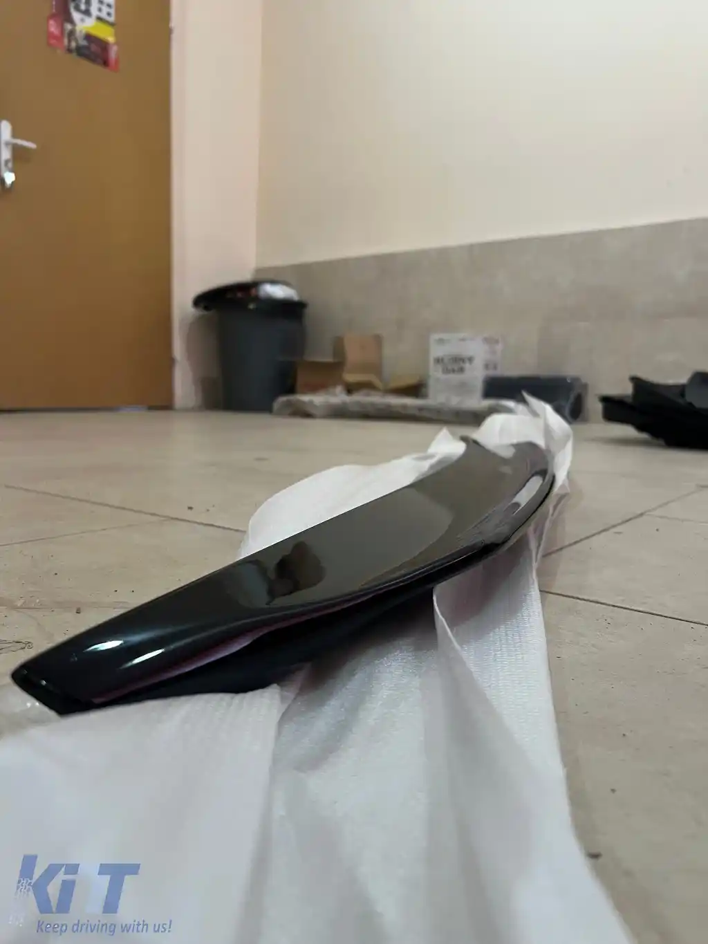 Spoiler pentru portbagaj potrivit pentru A5 B8 Piano Black ABS / 2009-2016 (Coupé)-image-6260871