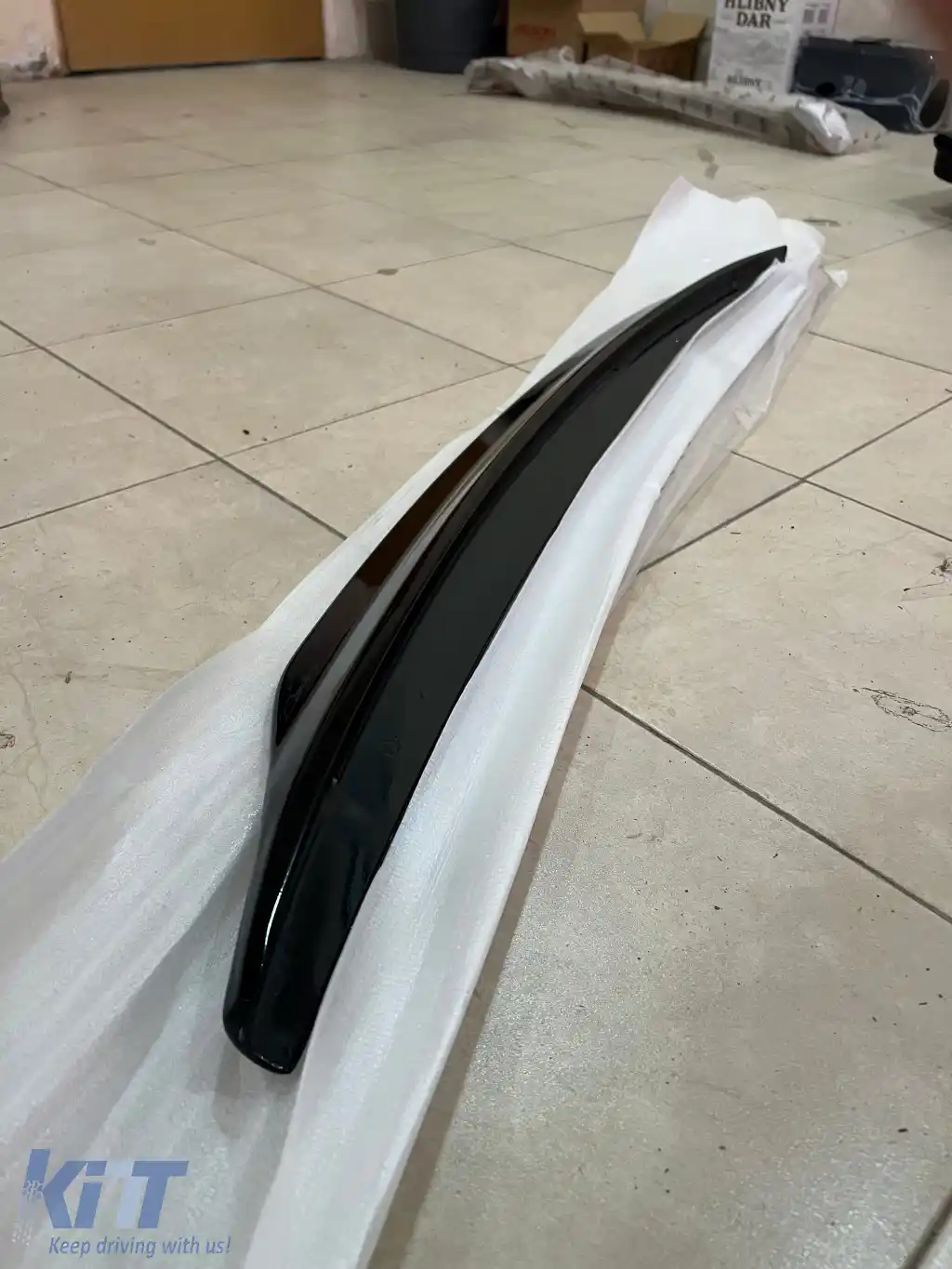 Spoiler pentru portbagaj potrivit pentru A5 B8 Piano Black ABS / 2009-2016 (Coupé)-image-6260873