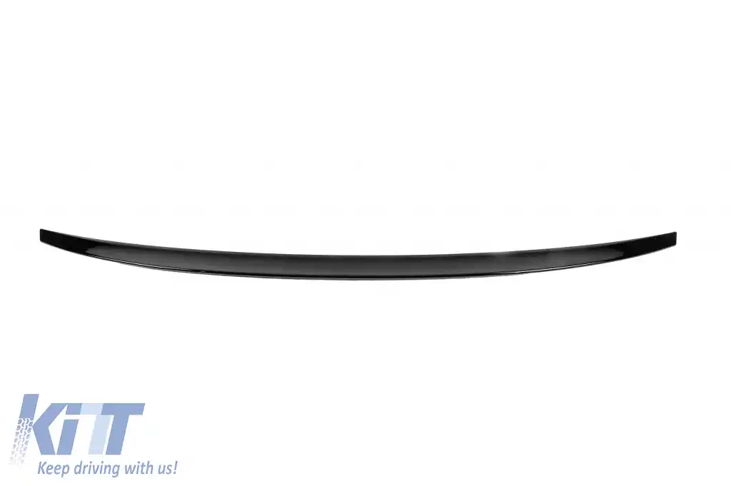 Spoiler pentru portbagaj potrivit pentru Audi A4 B6 finisaj negru lucios Calitate superioară!-image-6260883