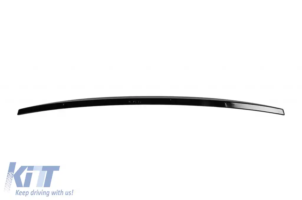 Spoiler pentru portbagaj potrivit pentru Audi A4 B6 finisaj negru lucios Calitate superioară!-image-6260885