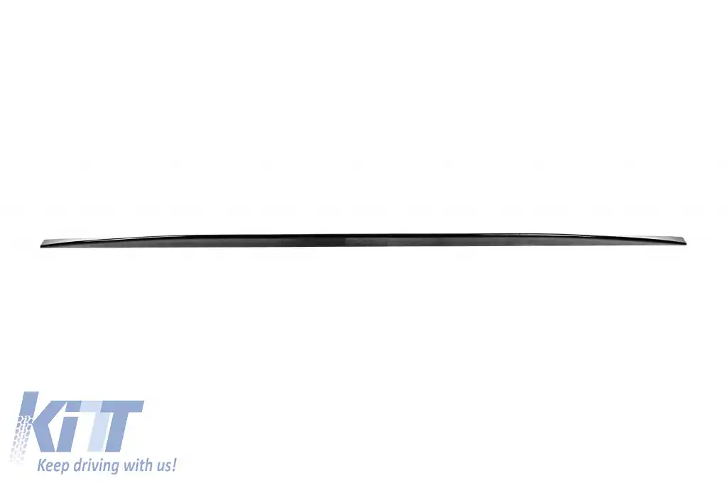 Spoiler pentru portbagaj potrivit pentru Audi A4 B6 finisaj negru lucios Calitate superioară!-image-6260886