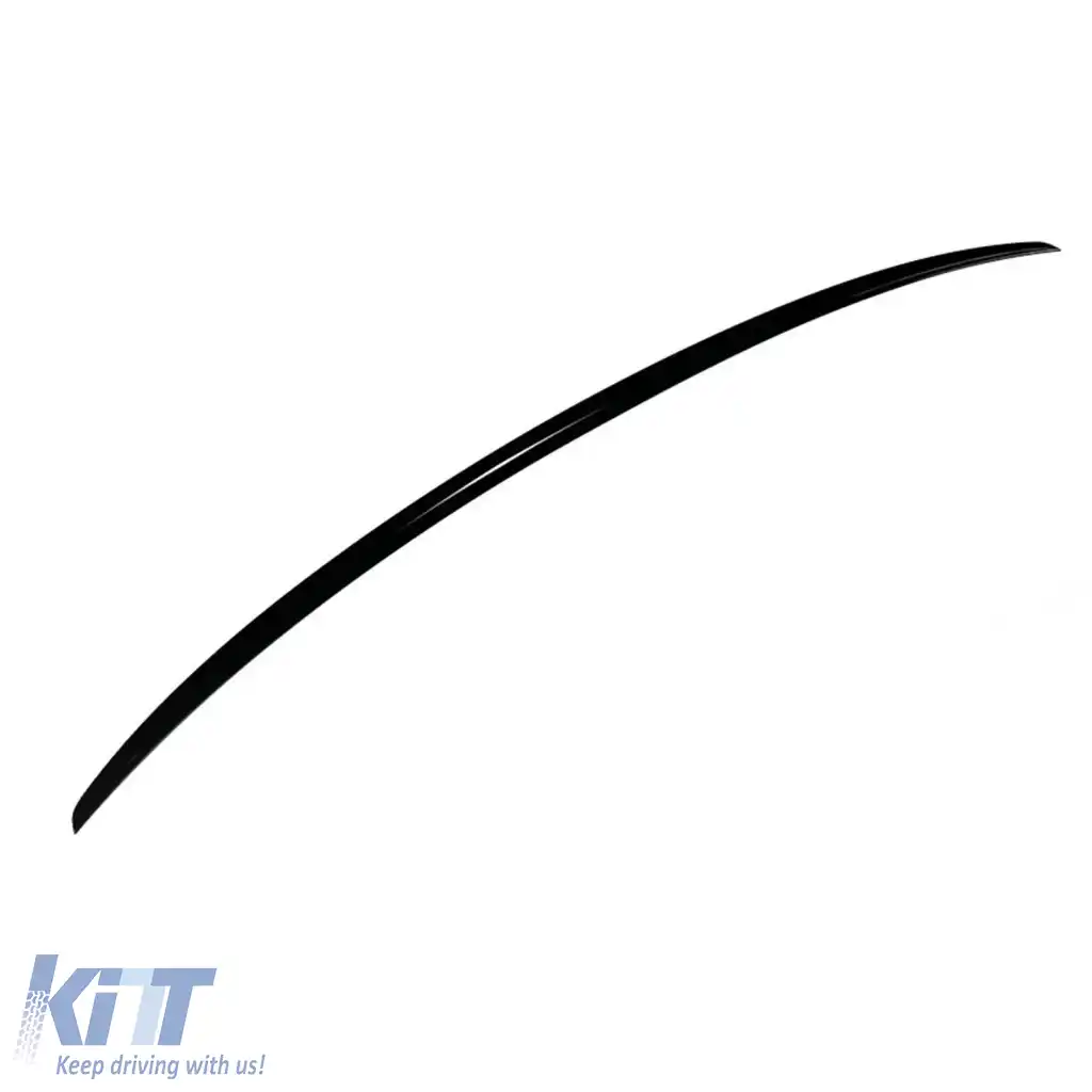 Spoiler pentru portbagaj potrivit pentru Audi A6 C7 2011-2018 sedan Lac negru piano-image-6261036