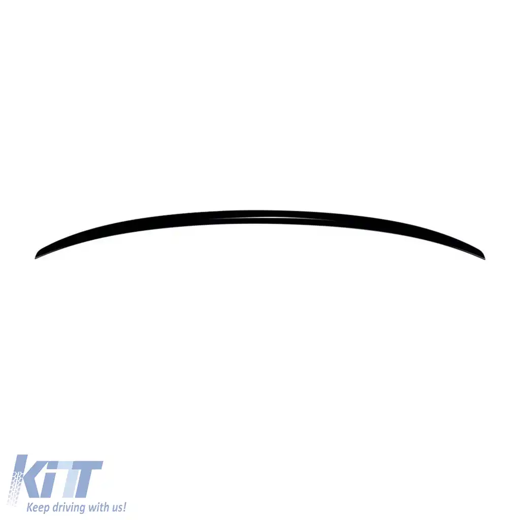 Spoiler pentru portbagaj potrivit pentru Audi A6 C7 2011-2018 sedan Lac negru piano-image-6261039