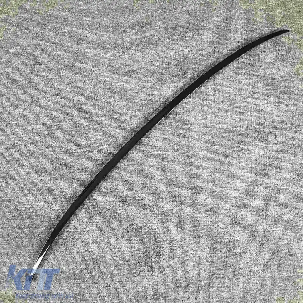 Spoiler pentru portbagaj potrivit pentru Audi A6 C8 2018- Lac negru piano Stil subțire-image-6261042