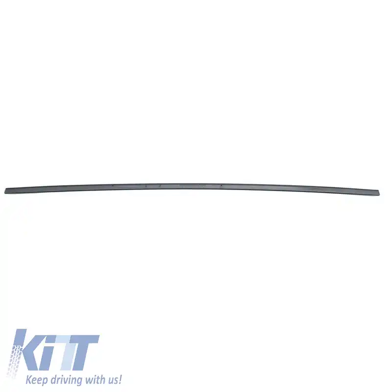 Spoiler pentru portbagaj potrivit pentru Audi A6 C7 11-18 Negru Lucios din Plastic ABS-image-6317102