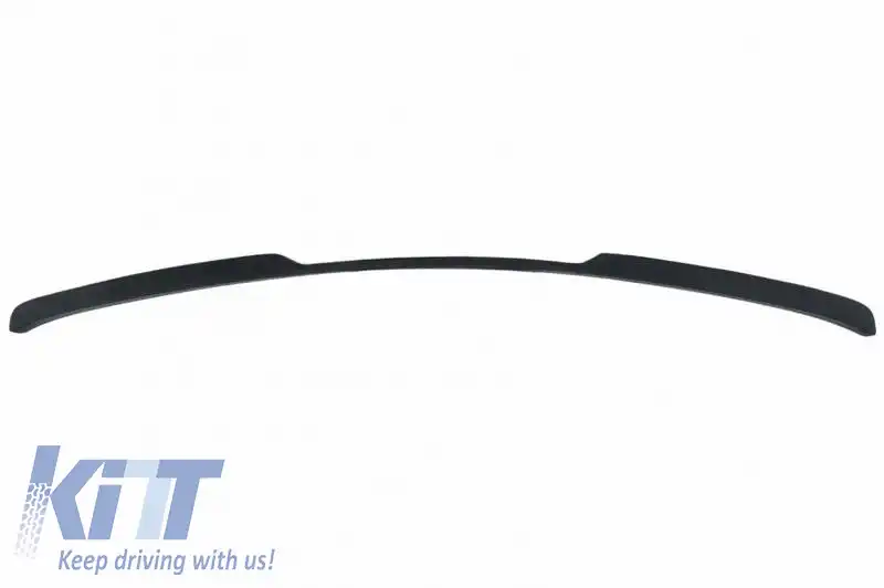 Spoiler pentru portbagaj potrivit pentru Audi Q8 SUV 2018+ Negru Pian din plastic ABS-image-6318270
