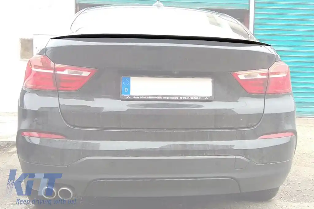 Spoiler pentru portbagaj potrivit pentru BMW X4 F26 2015-2018, necolorat