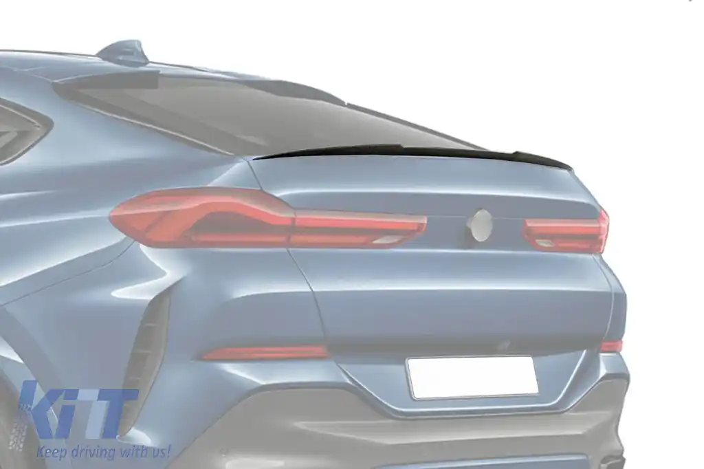 Spoiler pentru portbagaj potrivit pentru BMW X6 G06 după 2020, necolorat