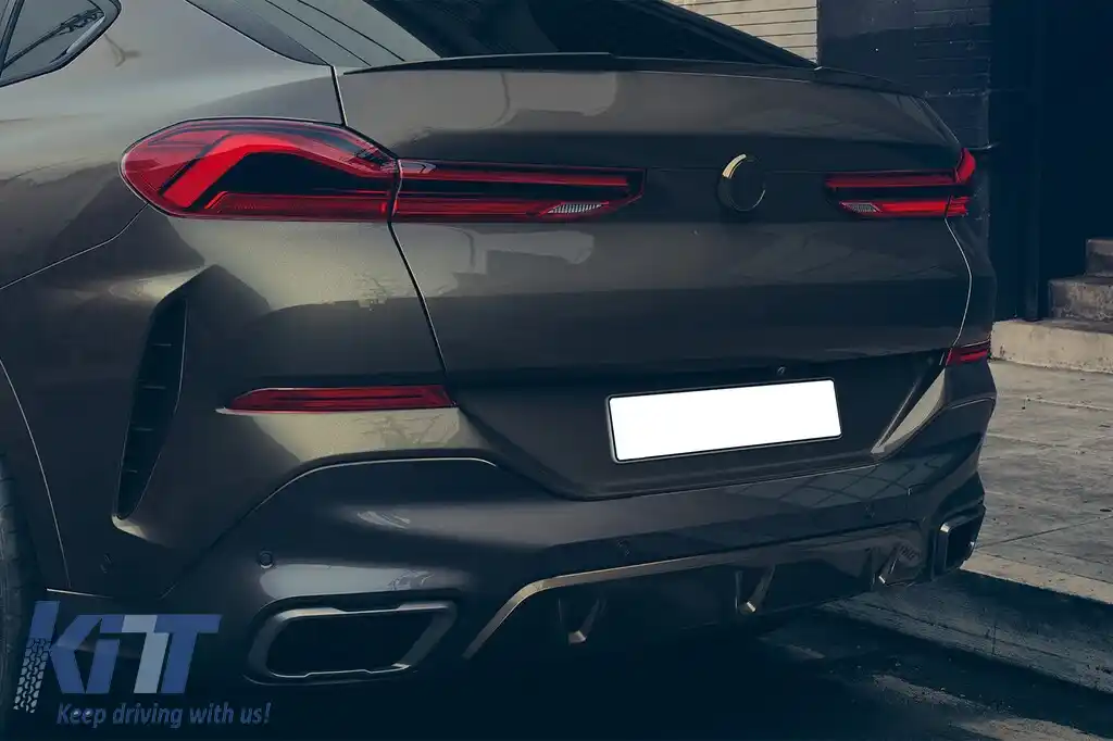 Spoiler pentru portbagaj potrivit pentru BMW X6 G06 după 2020, necolorat-image-6227987